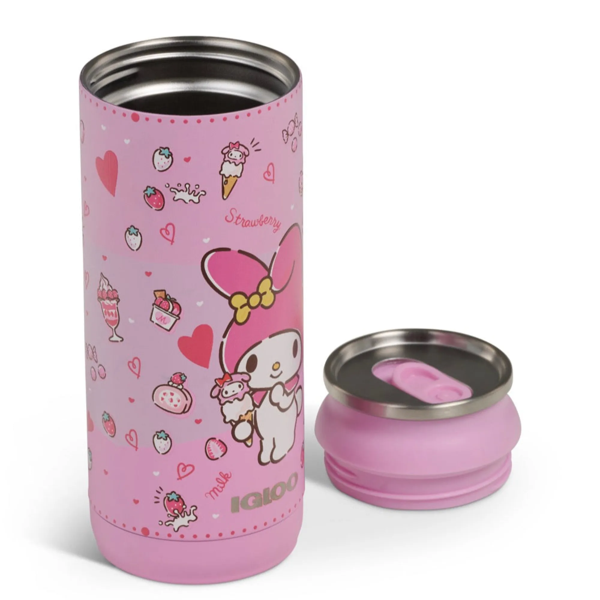 Igloo Products Corp My Melody x Igloo 50th Anniversary 16oz Stainless Steel Can