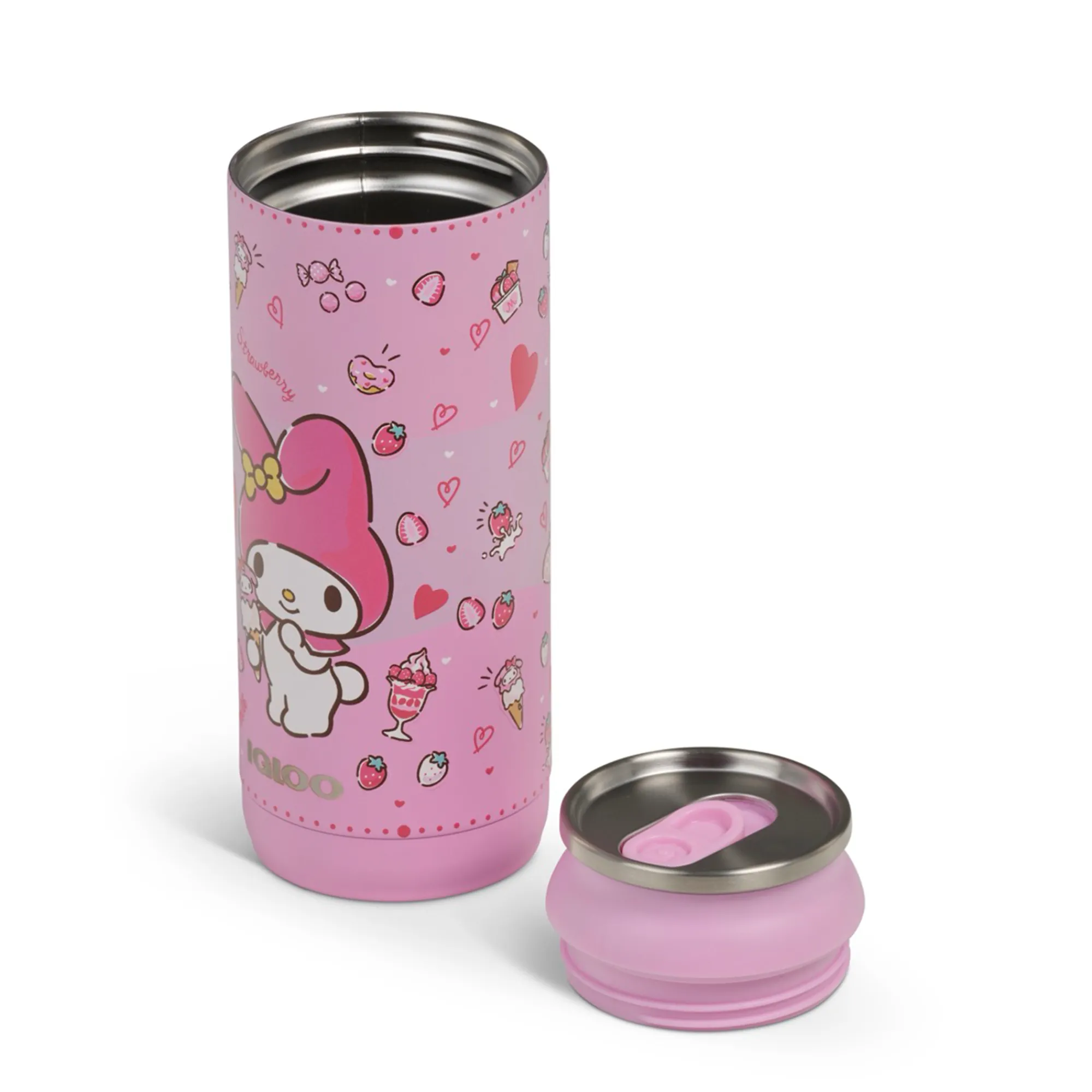 Igloo Products Corp My Melody x Igloo 50th Anniversary 16oz Stainless Steel Can