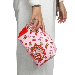 BIOWORLD My Melody x Strawberry Shortcake Cosmetic Bag