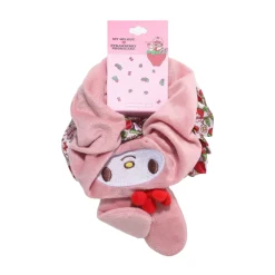 BIOWORLD My Melody x Strawberry Shortcake 3-pc Scrunchie Set
