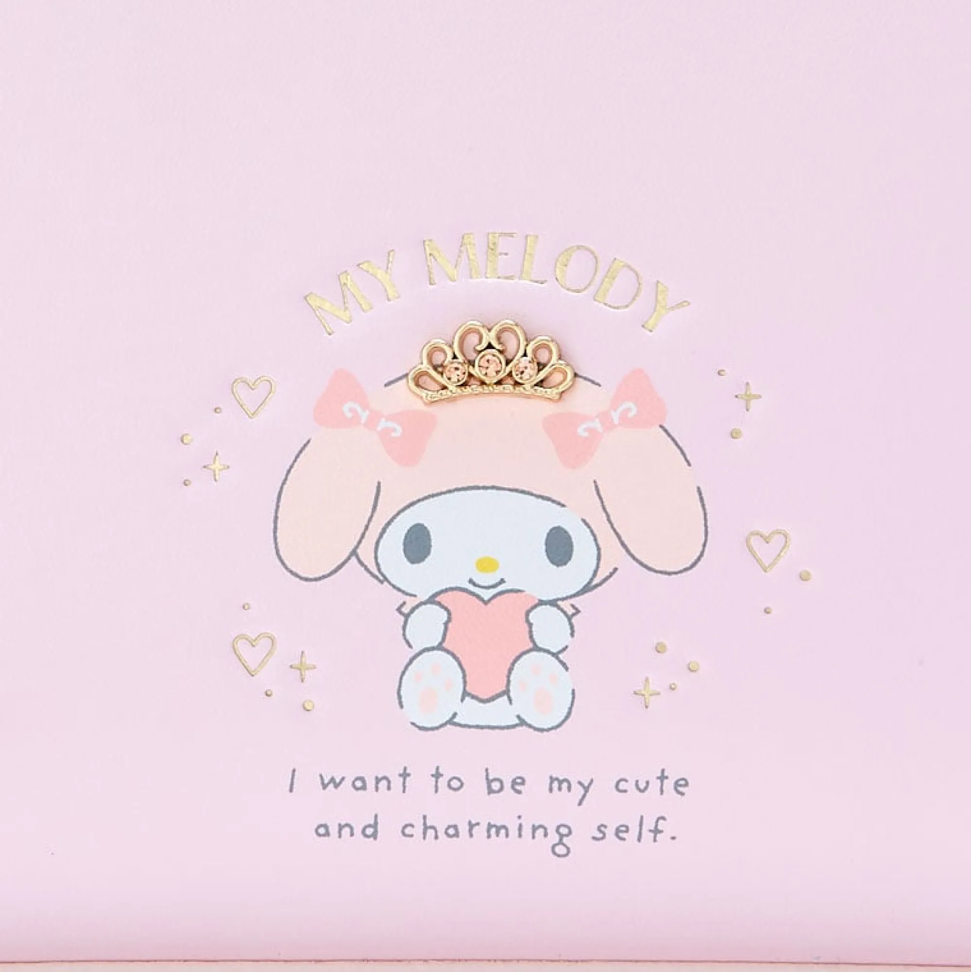 Japan Original My Melody Zipper Pouch (Dainty Tiara Series)