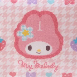 Japan Original My Melody Zipper Pouch (Floral Houndstooth Series)