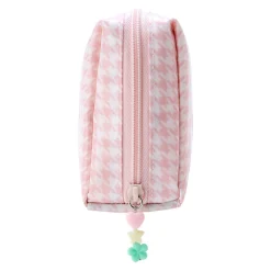 Japan Original My Melody Zipper Pouch (Floral Houndstooth Series)