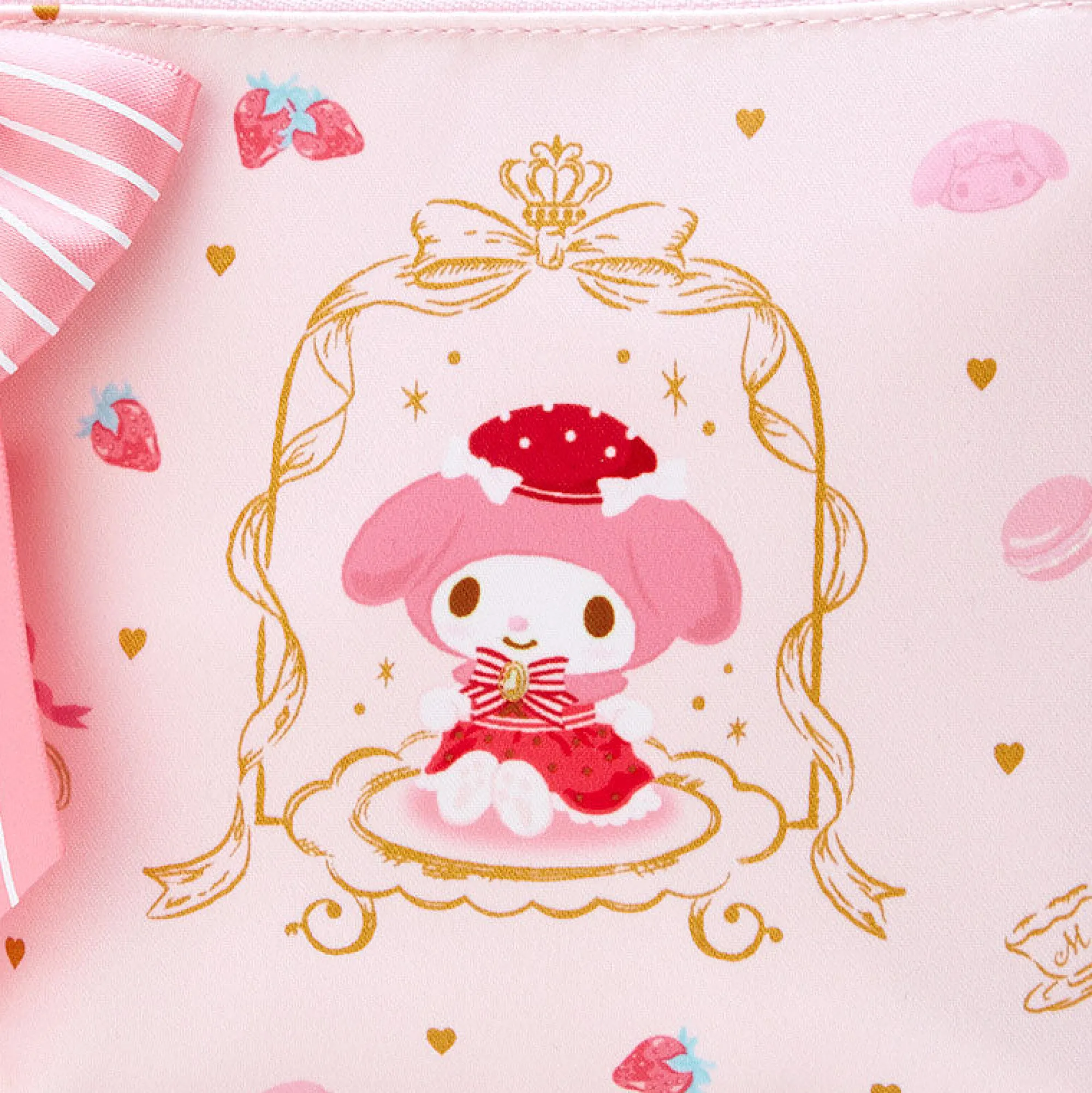 Japan Original My Melody Zipper Pouch (Tea Room Series)