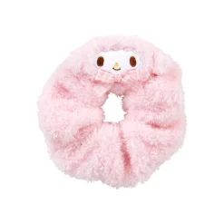 Japan Original My Sweet Piano Cozy Plush Scrunchie (Gingham Bow)