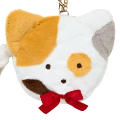 Japan Original Noranekoland Plush Mini Face Pouch (Sanrio Cat Club Series)