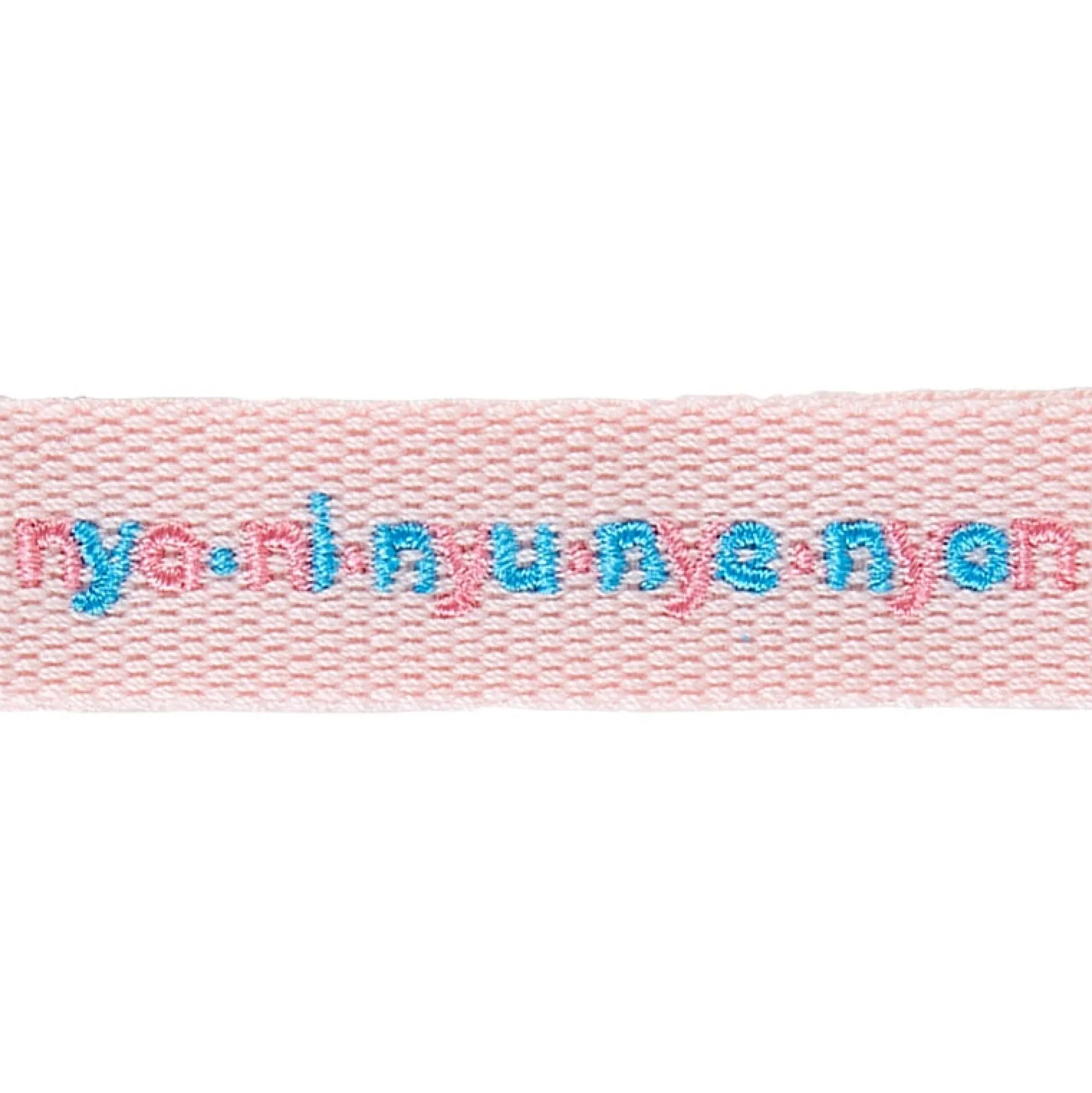 Japan Original Nya Ni Nyu Nye Nyon Logo Keychain (Sanrio Character Award Series)