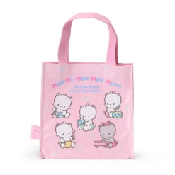 Japan Original Nya Ni Nyu Nye Nyon Mini Tote Bag (Sanrio Cat Club Series)