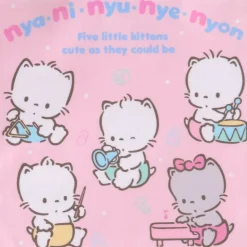 Japan Original Nya Ni Nyu Nye Nyon Mini Tote Bag (Sanrio Cat Club Series)