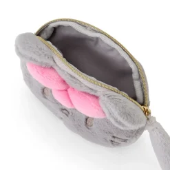 Japan Original Nya Ni Nyu Nye Nyon Plush Mini Face Pouch (Sanrio Cat Club Series)