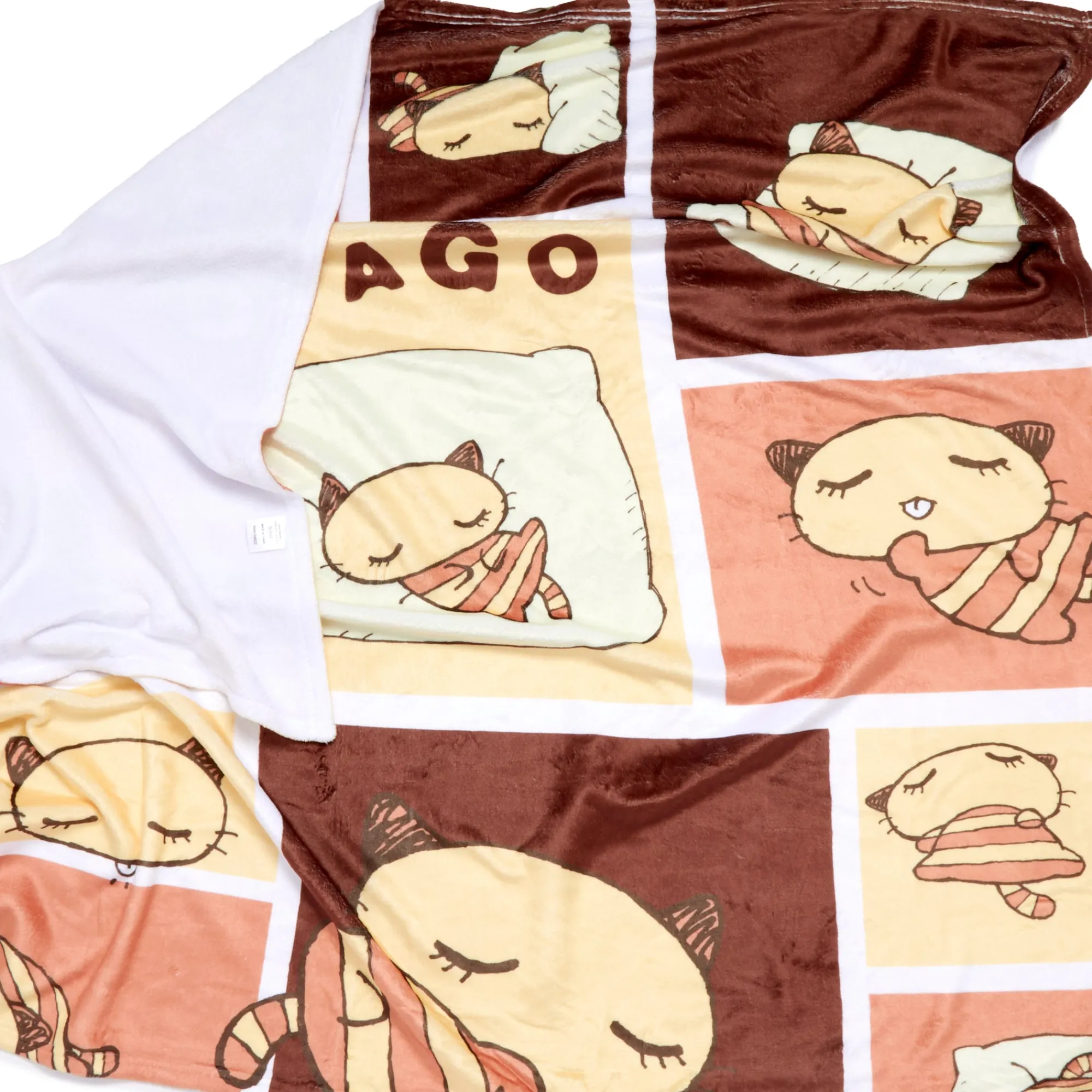 Printful Nyago Lazy Day Throw Blanket