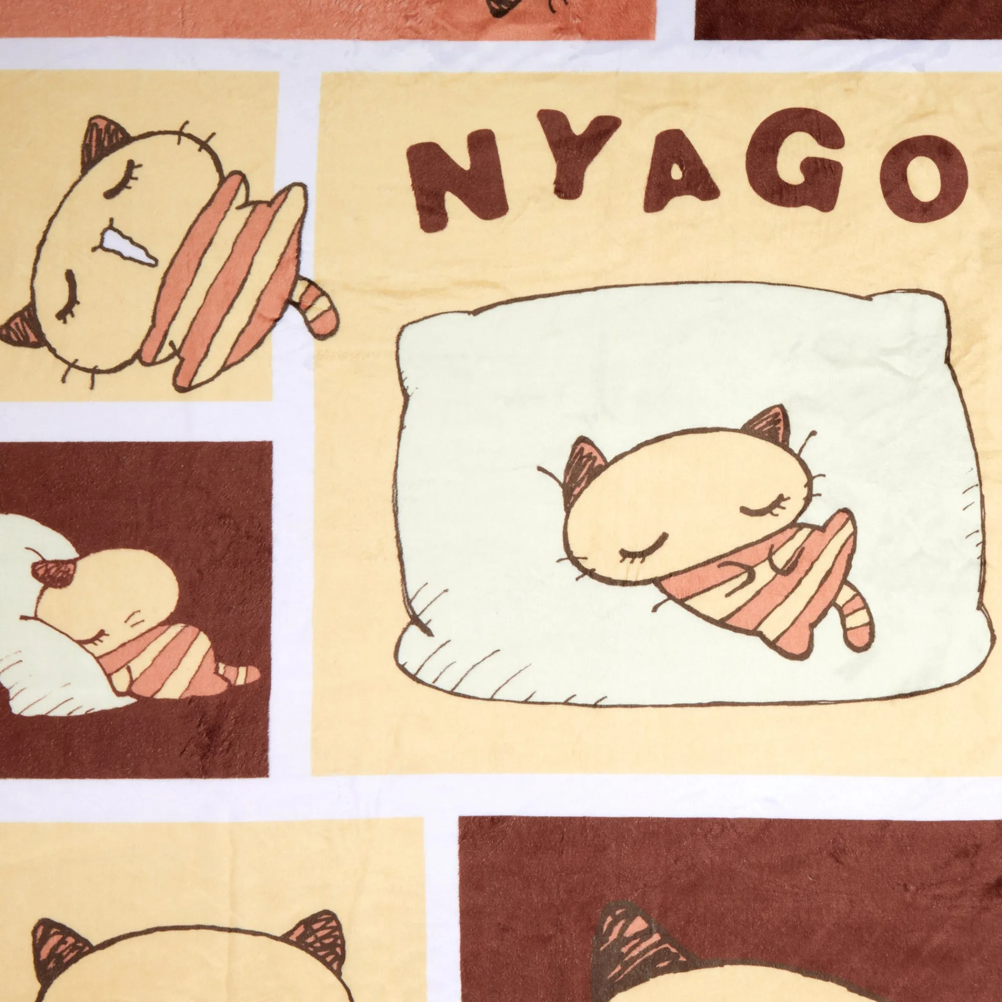 Printful Nyago Lazy Day Throw Blanket