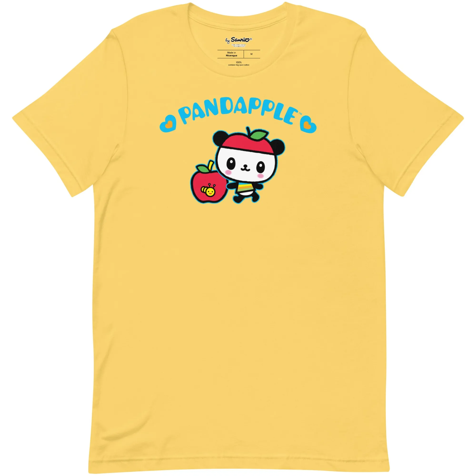 Printful Pandapple Blue Hearts Tee