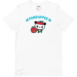 Printful Pandapple Blue Hearts Tee