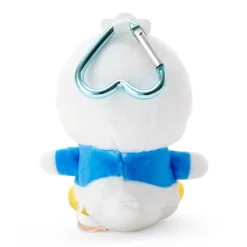 Japan Original Pekkle Plush Mascot All My Heart Keychain