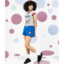 BIOWORLD Pekkle x Dumbgood Ringer Baby Tee