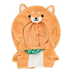 Japan Original Pitatto Friends Plush Shiba Inu Hoodie (Small)