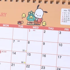 Japan Original Pochacco 2025 Desk Calendar