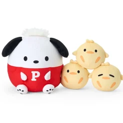 Japan Original Pochacco & Pi-chans Better Together Throw Pillow Duo