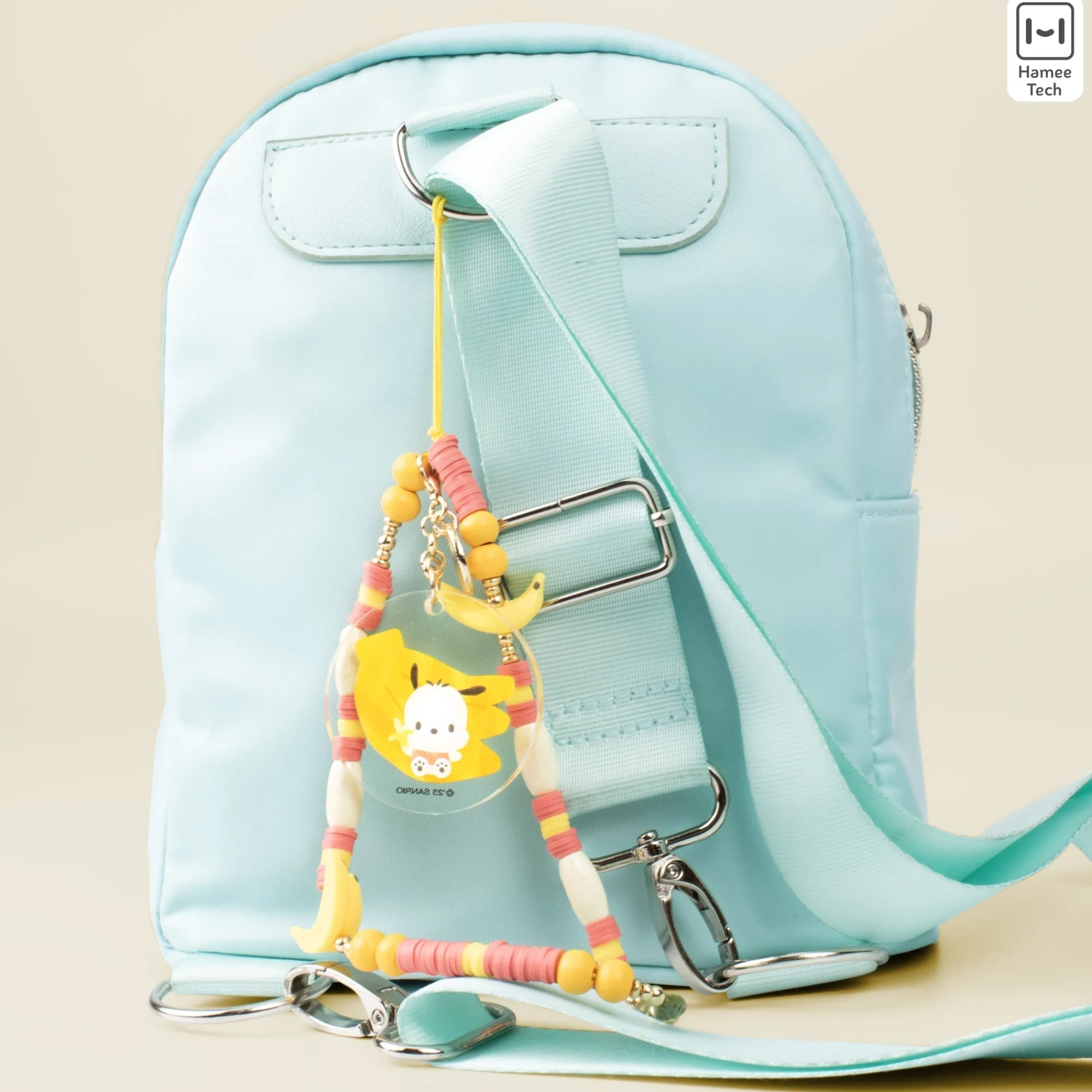 Hamee.com - Hamee US Pochacco Banana Beaded Charm Mobile Phone Wrist Strap
