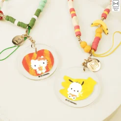 Hamee.com - Hamee US Pochacco Banana Beaded Charm Mobile Phone Wrist Strap