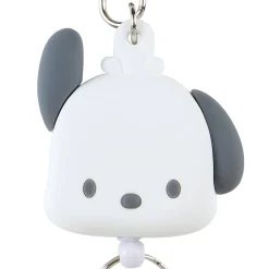 Japan Original Pochacco Bestie Face Badge Reel