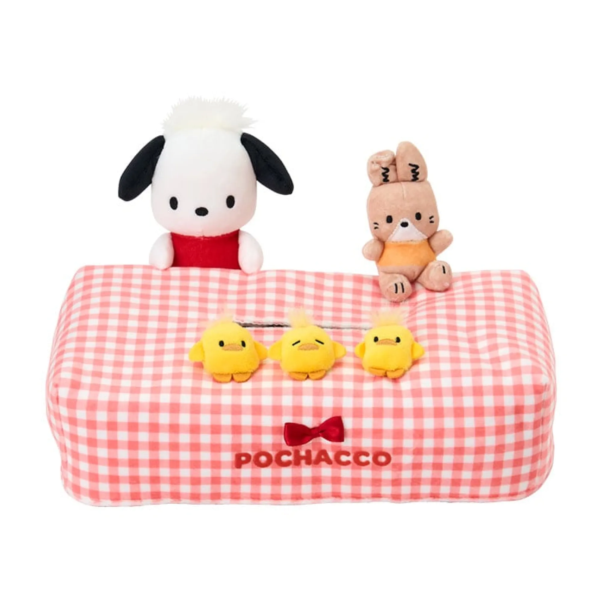 Japan Original Pochacco Besties Soft Tissue Box Cover