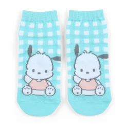 Japan Original Pochacco Checkered Ankle Socks