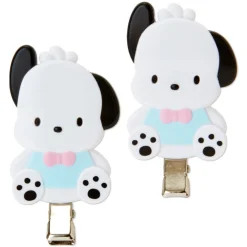 Japan Original Pochacco Classic Hair Clip Set
