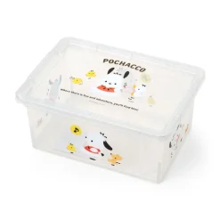 Japan Original Pochacco Clear Glitter Storage Bin (S)