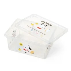 Japan Original Pochacco Clear Glitter Storage Bin (S)