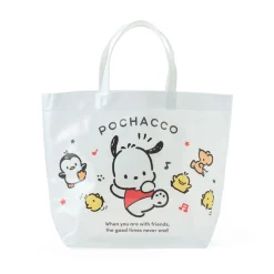 Japan Original Pochacco Clear Vinyl Tote Bag