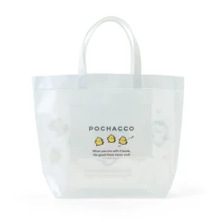 Japan Original Pochacco Clear Vinyl Tote Bag