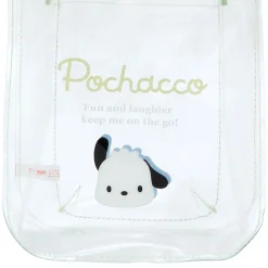 Japan Original Pochacco Clear 2-Way Mini Tote