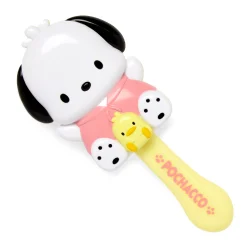 Japan Original Pochacco Die-Cut Hair Brush