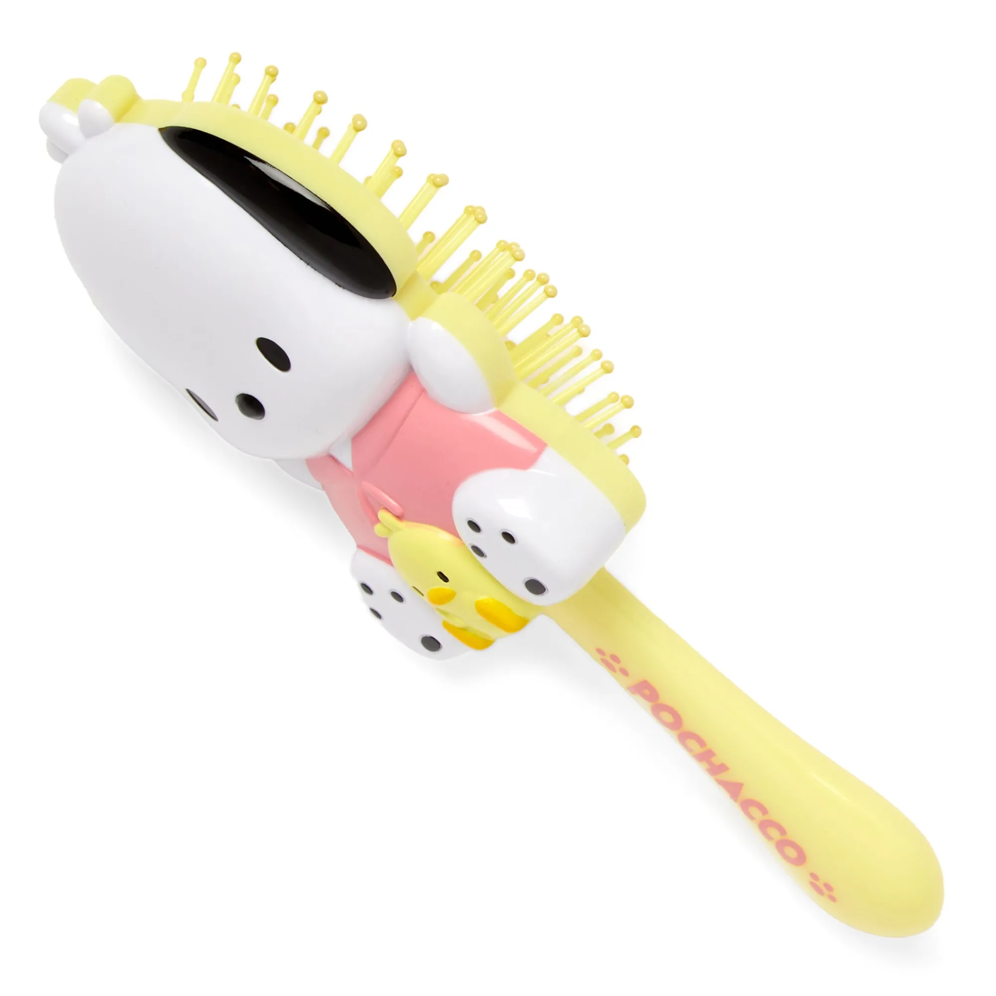 Japan Original Pochacco Die-Cut Hair Brush