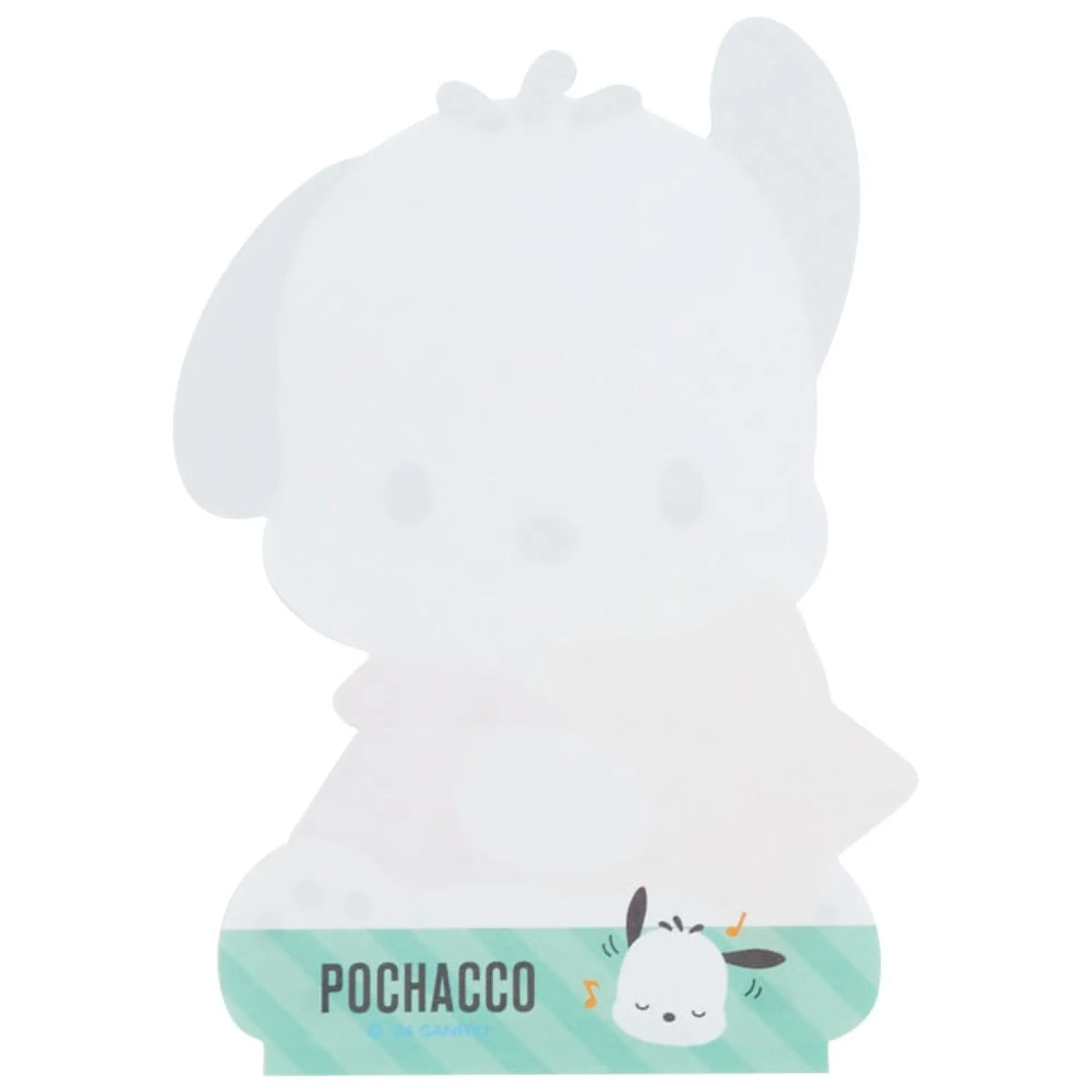 Japan Original Pochacco Die-cut Memo Pad (Expressions)