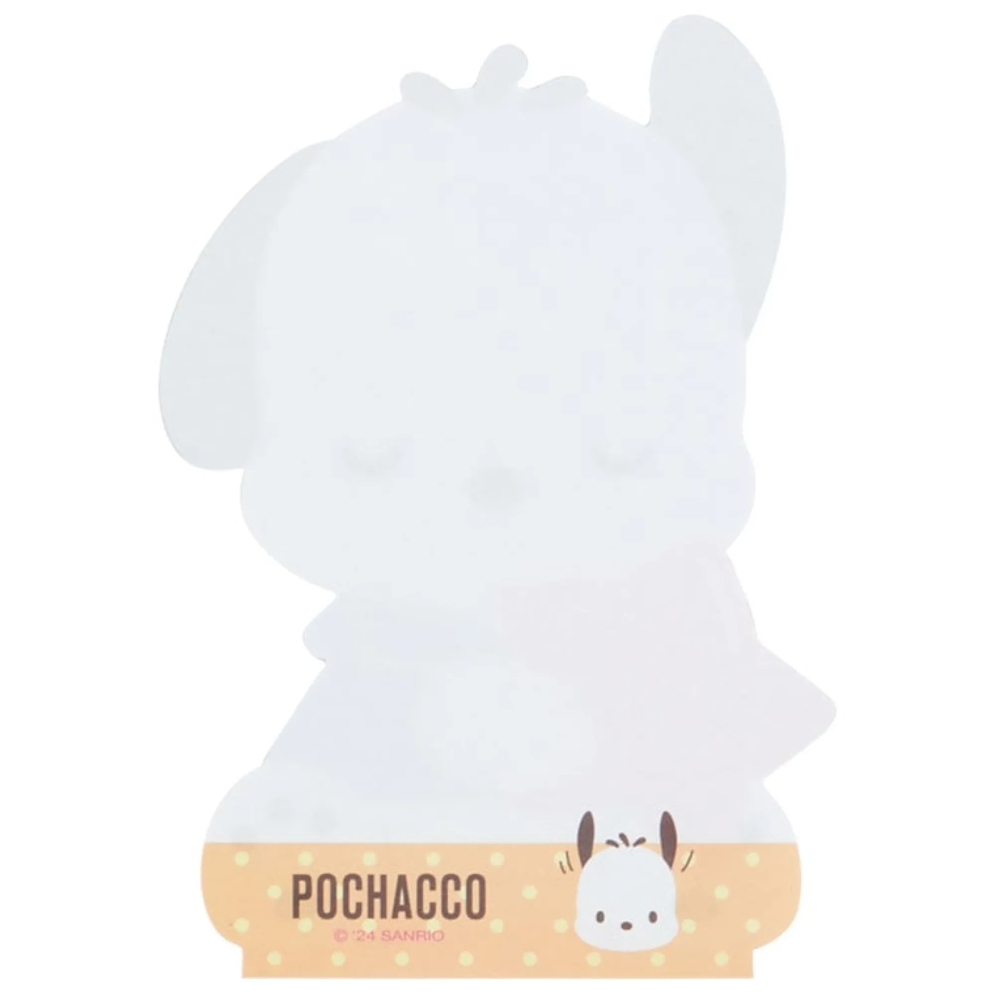 Japan Original Pochacco Die-cut Memo Pad (Expressions)