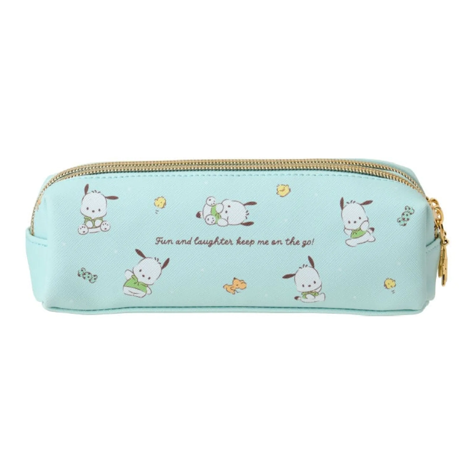 Japan Original Pochacco Dual Compartment Pencil Pouch
