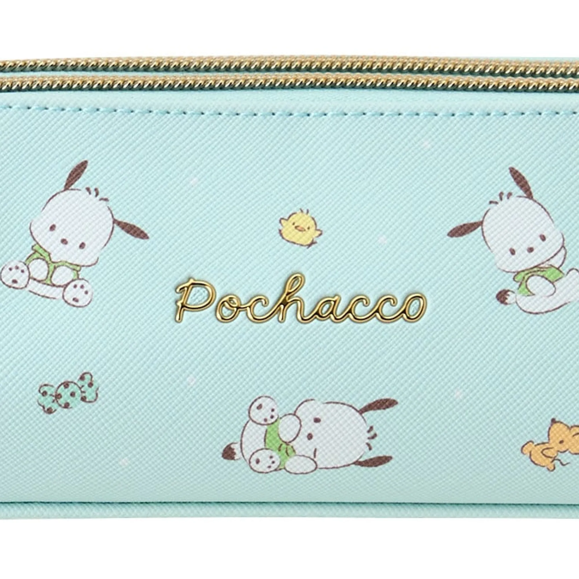 Japan Original Pochacco Dual Compartment Pencil Pouch