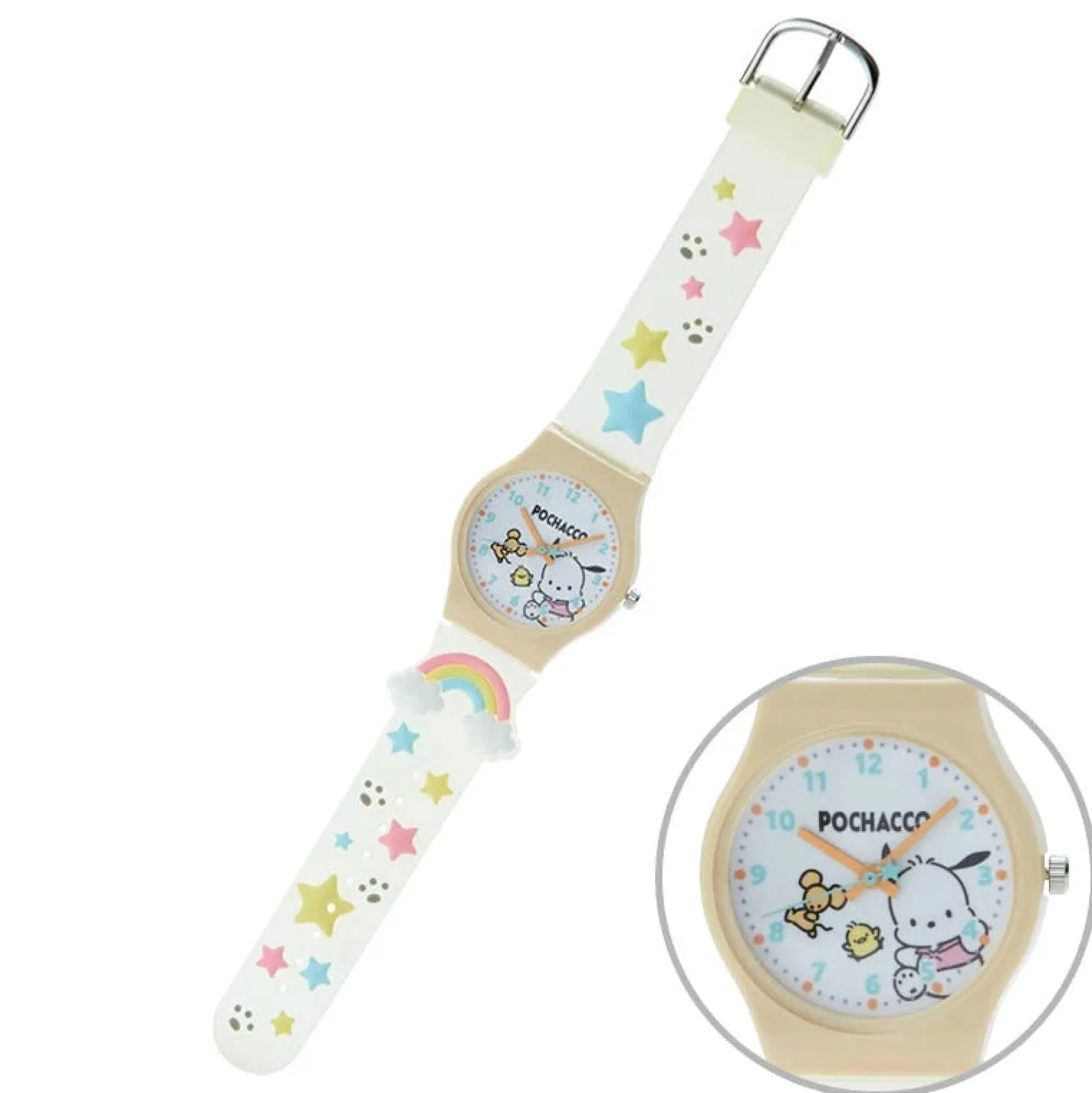 Japan Original Pochacco Jelly Wristwatch