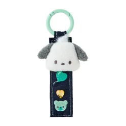 Japan Original Pochacco Logo Keychain (Denim Patch Series)
