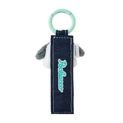 Japan Original Pochacco Logo Keychain (Denim Patch Series)