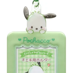 Japan Original Pochacco Mascot Photo Holder Charm