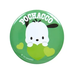 Japan Original Pochacco Mini Pouch and Pin Set (Big Heart Series)
