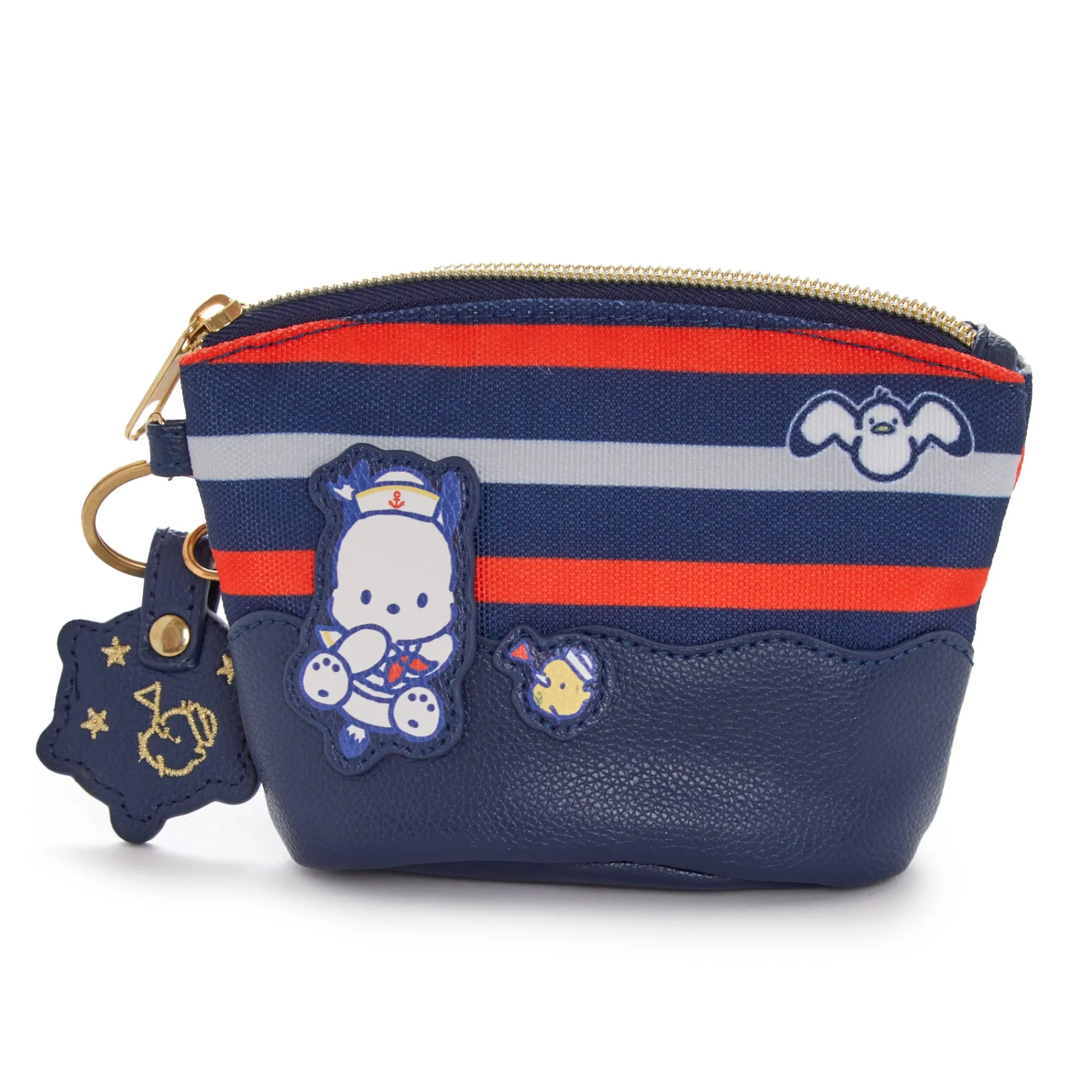 Global Original Pochacco Mini Zipper Pouch (Nautical Series)