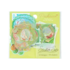Japan Original Pochacco 30-pc Mini Sticker Set