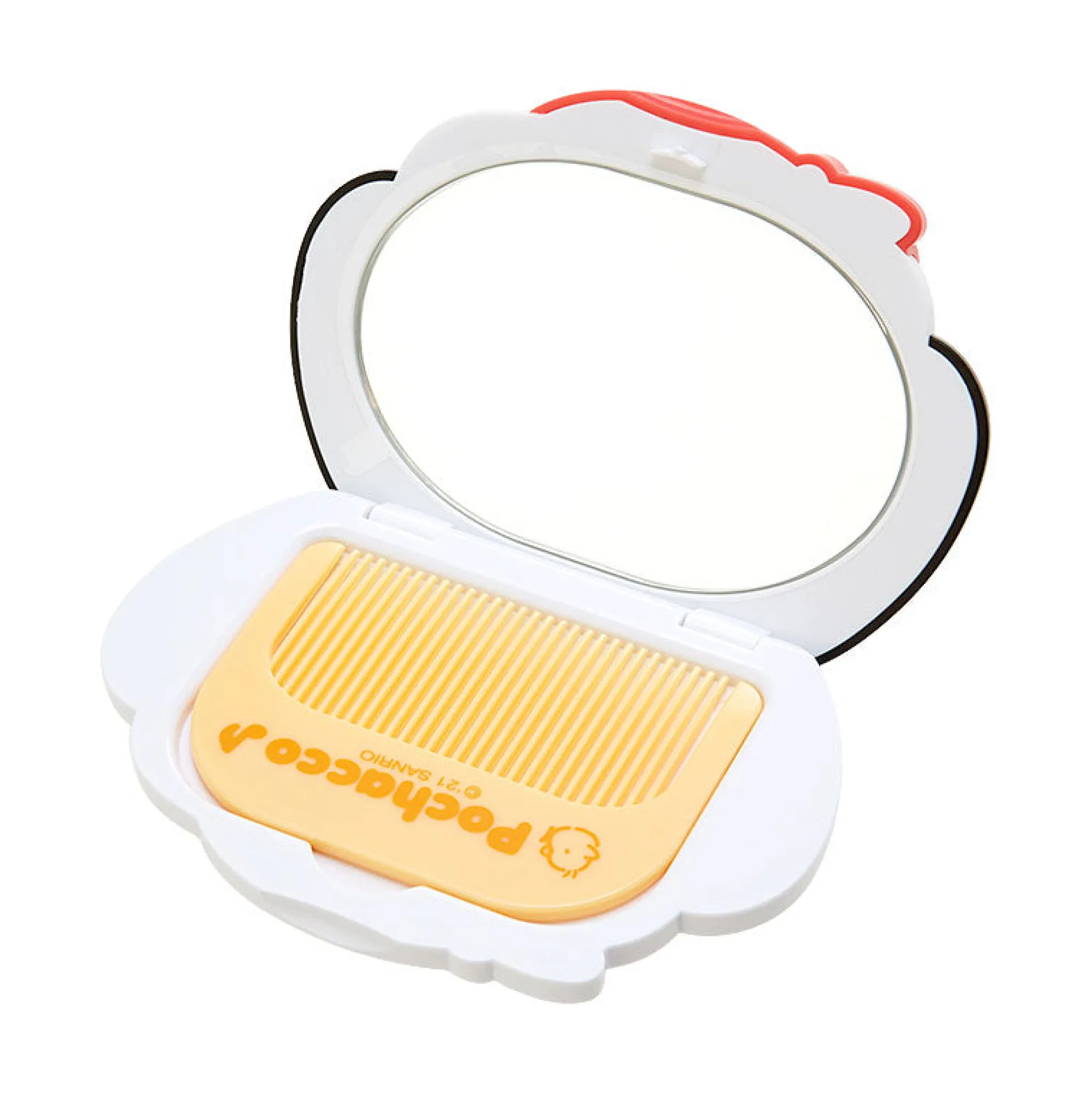 Japan Original Pochacco 2-Piece Mirror and Comb Set