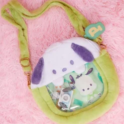 Global Original Pochacco Plush Crossbody Ita-Bag