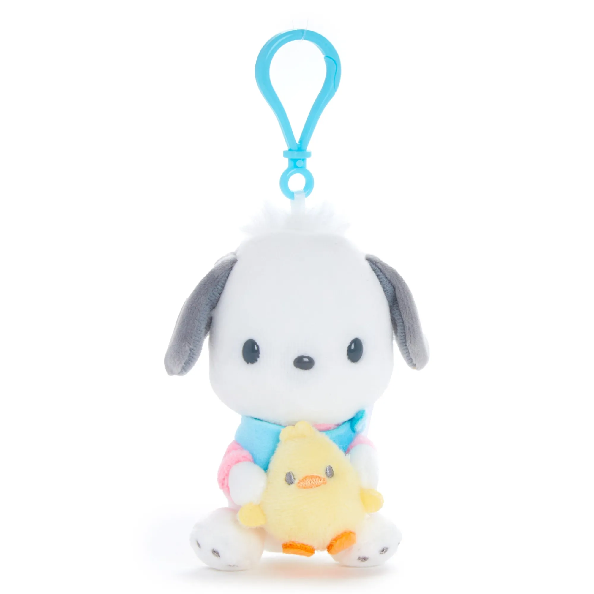 NAKAJIMA CORPORATION Pochacco Plush Mascot Clip (Pastel Delight Series)
